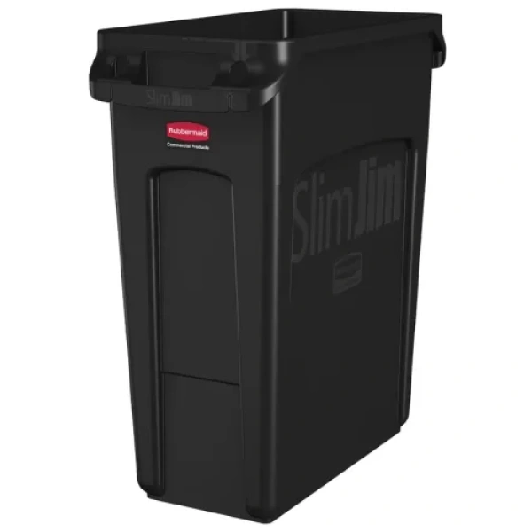 SLIM JIM MET LUCHTSLEUVEN 60 LTR, RUBBERMAID - Afbeelding 4