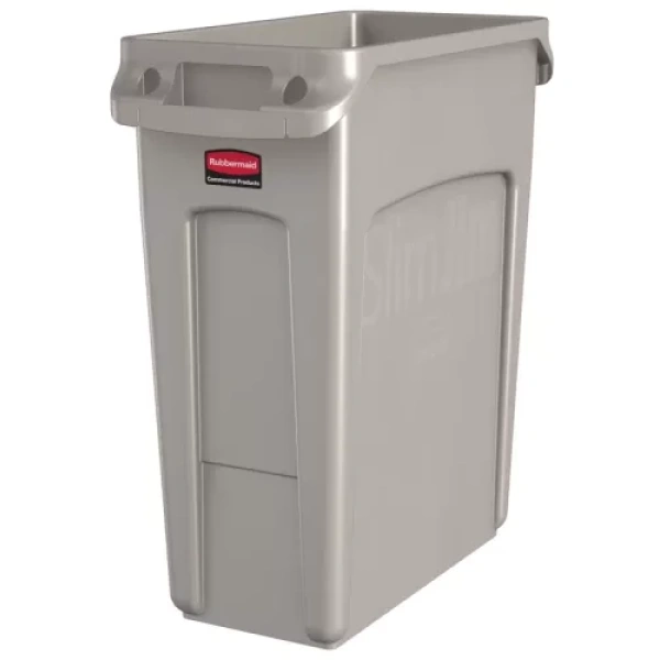 SLIM JIM MET LUCHTSLEUVEN 60 LTR, RUBBERMAID