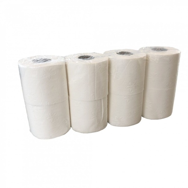 TOILETPAPIER CELLULOSE 4L 150 VEL - 9 x 8 ROL PER PAK