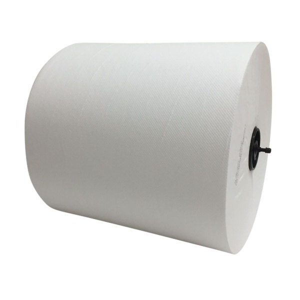 HDR 150 // Handdoekrol Wit 2 laags, alternatief voor Tork Green hand towel roll