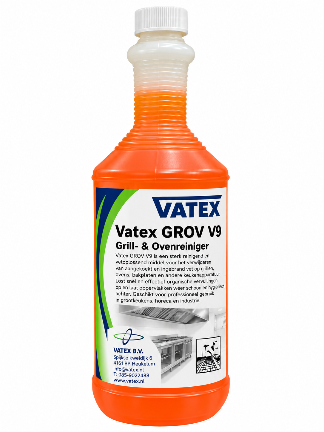 Vatex Grov V9 Grill- & Ovenreiniger 1 Liter