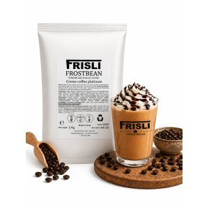 FRISLI Frostbean IJskoffie Mix – Crème Coffee Platinum (6x 1kg)