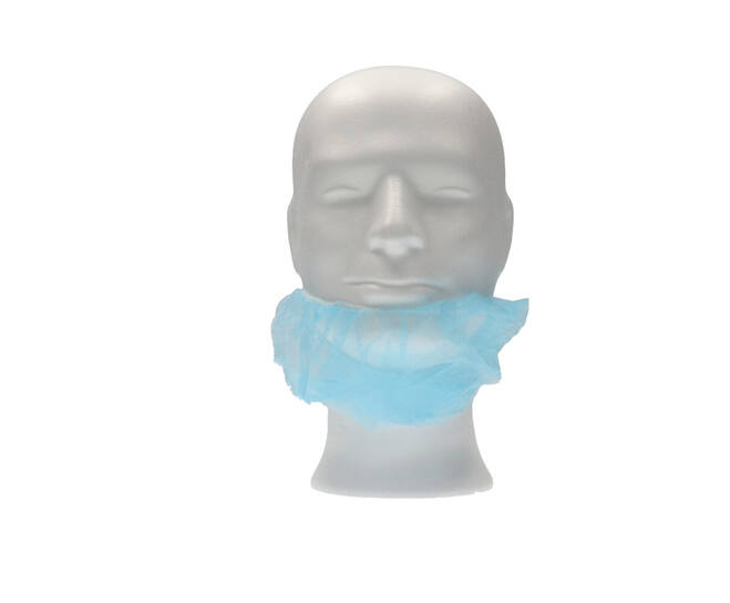 Baardmasker Non-woven PP Blauw 1 of 2 elastieken One size. 1000 stuks per doos