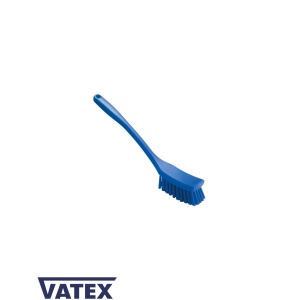 Handborstel met lange steel voor licht gebruik met zachte borstelharen